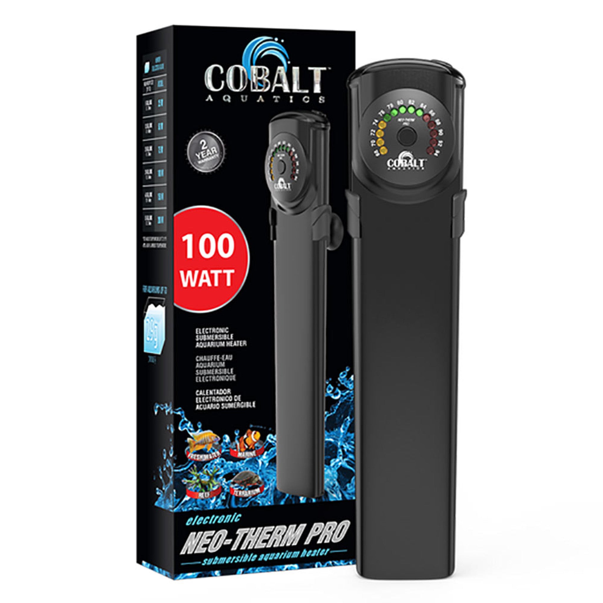 Cobalt Neo-Therm Submersible Aquarium Heater (Plastic)