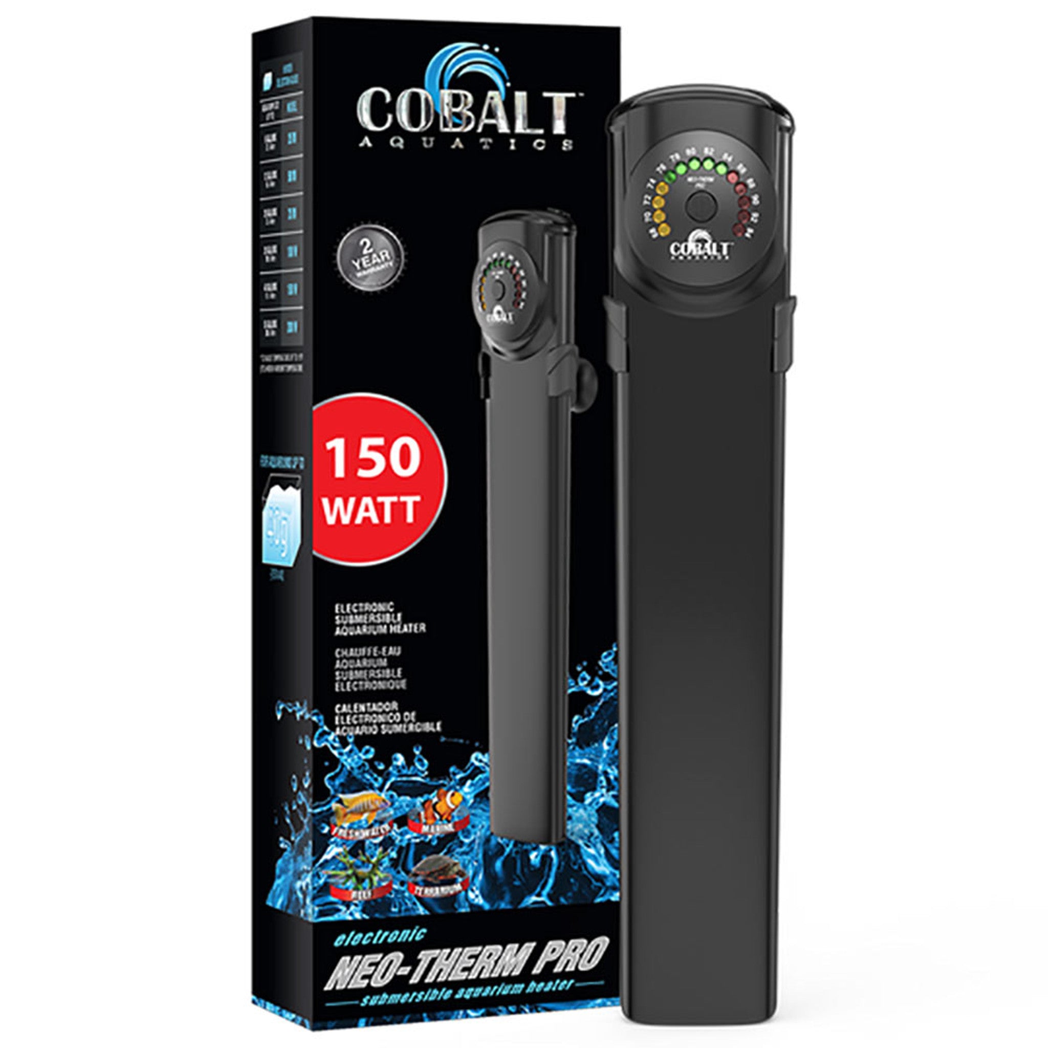 Cobalt Neo-Therm Submersible Aquarium Heater (Plastic)