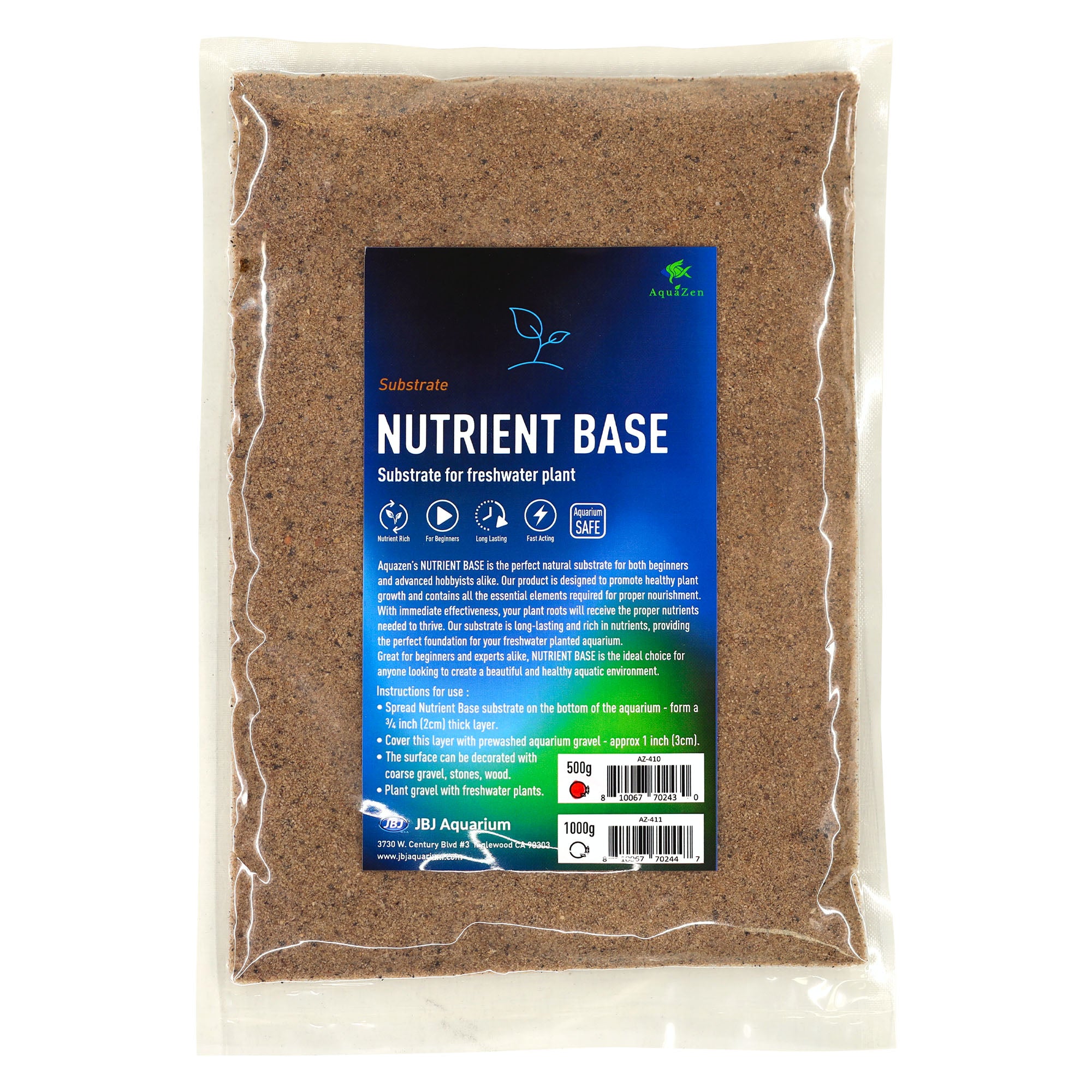 JBJ 2.2 lbs Nutrient Base for Planted Aquariums