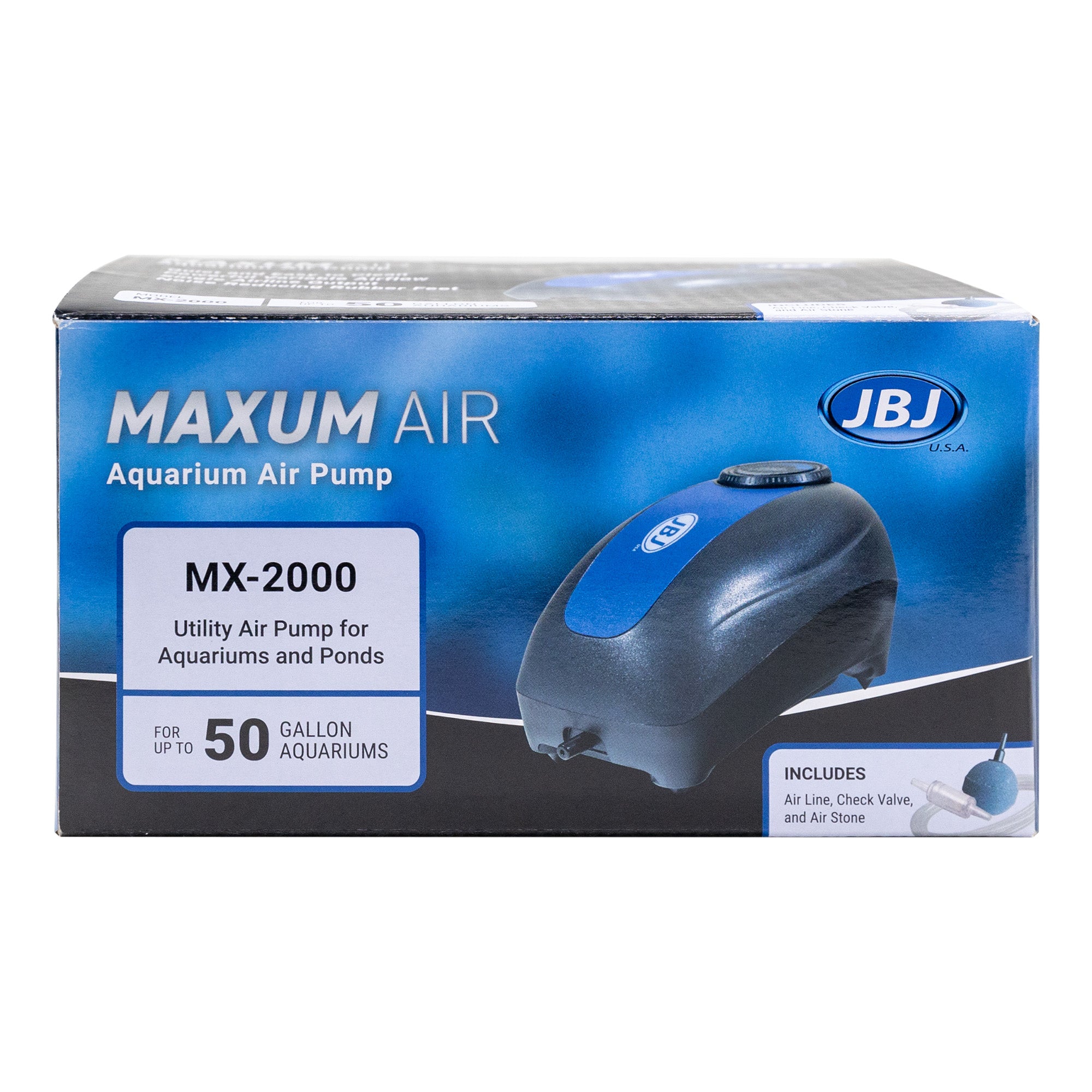 JBJ Maxum Aquarium Air Pump Kit