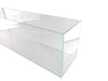 22 Gallon Ultra Clear Rimless Aquarium Kit by Lifegard Aquatics corner view