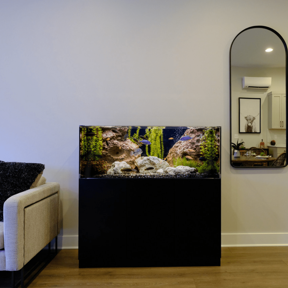 75 Gallon AIO Acrylic Aquarium by LiquidArt frontal view