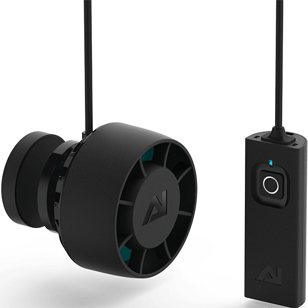 AI Nero 5 Submersible Pump angled view with controller