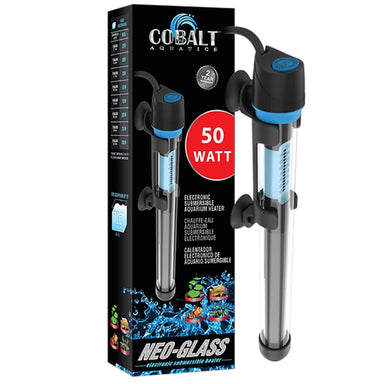 Cobalt Neo-Glass Submersible Aquarium Heater 50 watt