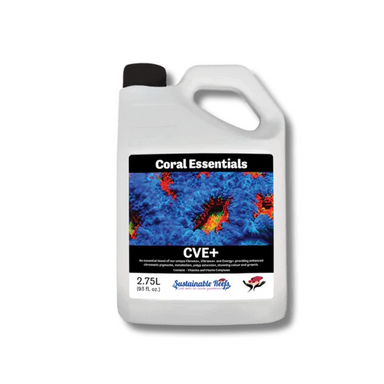 Coral Essentials CVE+ 2.75L (93fl. oz.) front view on a white background