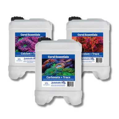 Coral Essentials Carbonate + Traces 10L (338fl. oz.) with Calcium and Magnesium front view on a white background