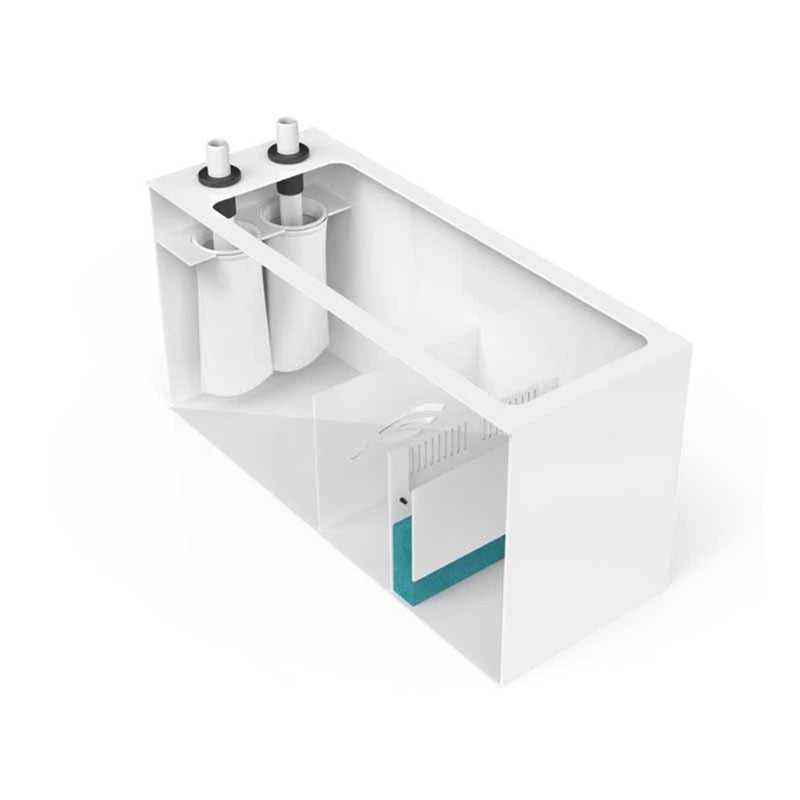 EcoReef Sump 200 (32" x 12" x 16") by Pro Clear Aquatic Systems top right angled view