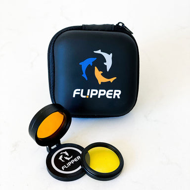  Flipper Flip-Kick Smartphone Aquarium Photography Filter Kit closeup