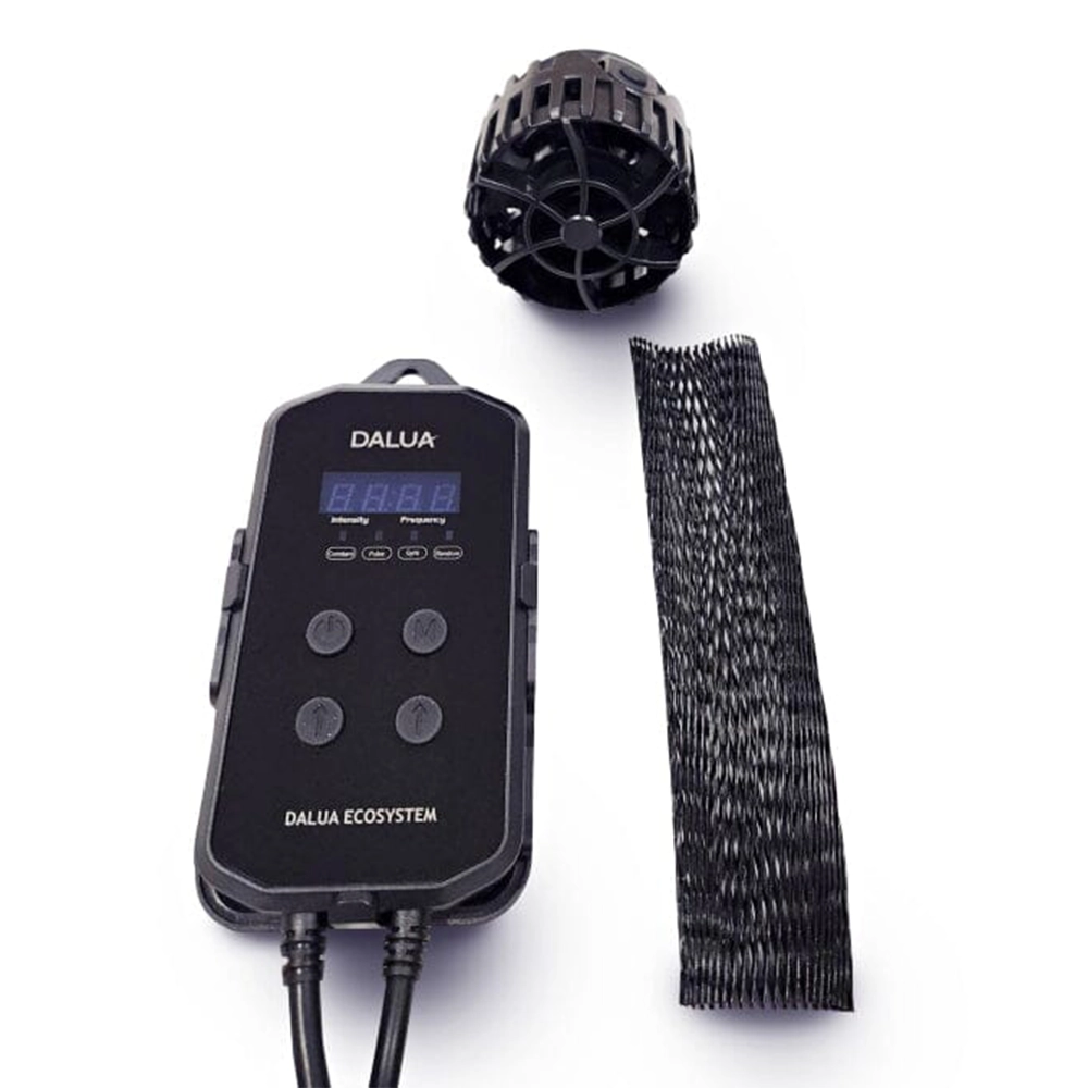 Great White Wave Maker GW-W 5000gph with controller and nemstop front view on a white background