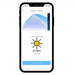 Illumagic X4 LED - Aquascaper (freshwater) app on a phone on a white background