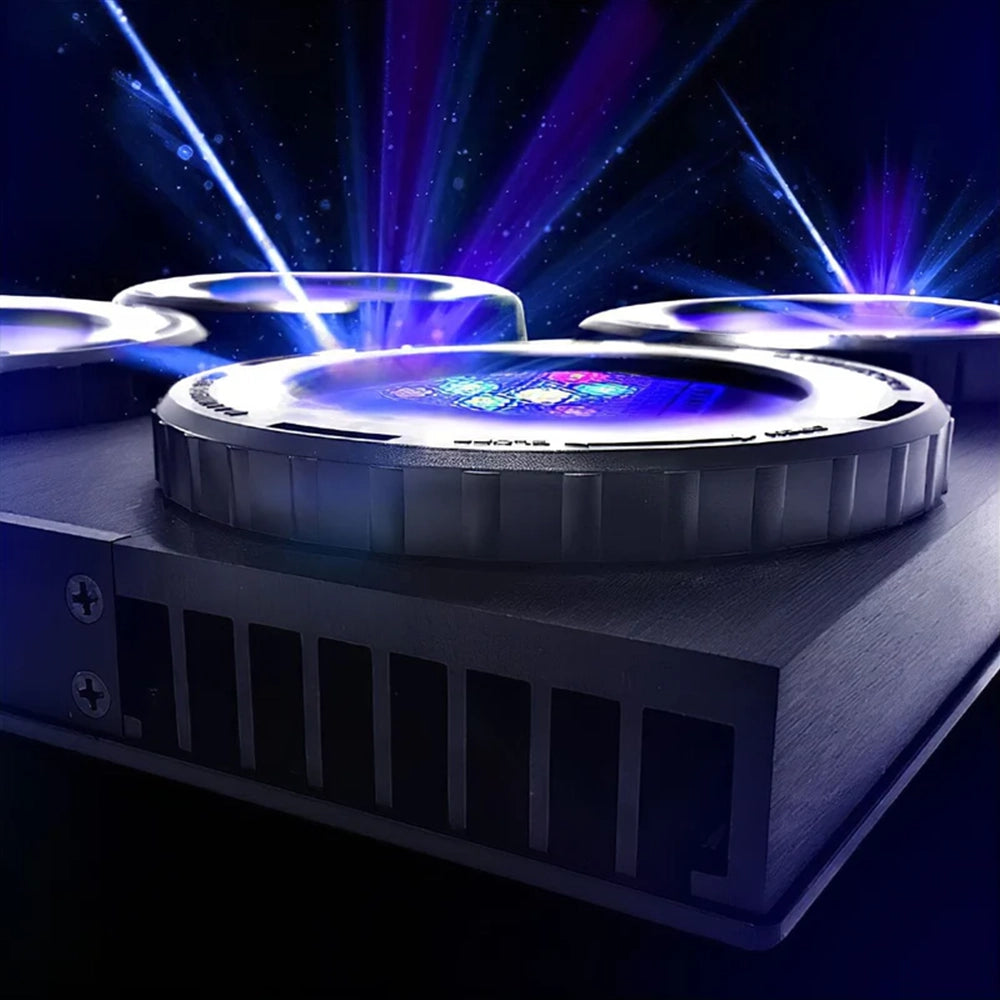 Illumagic X4 LED - Reefer Pro lights turned on close up view