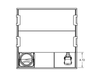 JBJ 25 Gallon Rimless Saltwater Aquarium with Stand dimensions of space for filters