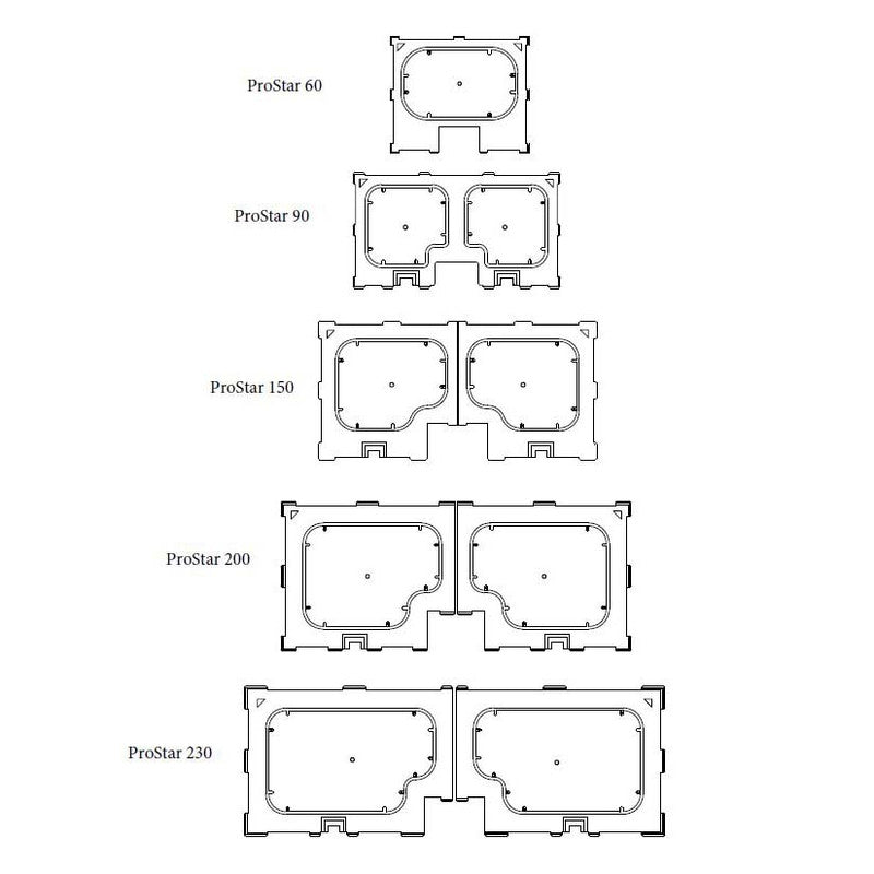 ProStar Rimless V2 Lids by Pro Clear Aquatic Systems