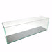 22 gallon rimless aquarium left side frontal view