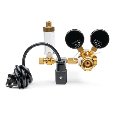 Milwaukee MA957 CO2 Adjustable Flow Regulator w/ Solenoid rear view