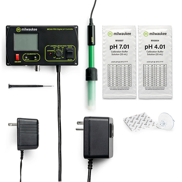 Milwaukee MC122 PRO pH Controller components