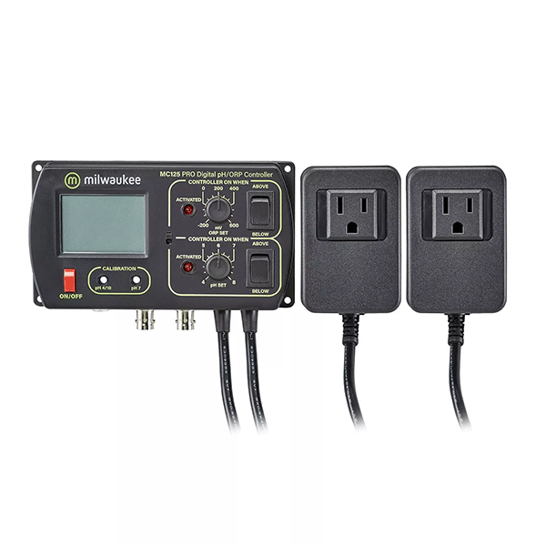 Milwaukee MC125 PRO pH & ORP Controller dual monitor input