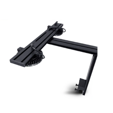 Pixel Rear Arm - Dual Arm top angled view on a white background