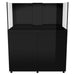 ProStar 150 Rimless Aquarium V2 black cabinet front view