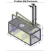 ProStar Rimless V2 200 Peninsula Aquarium dimensions