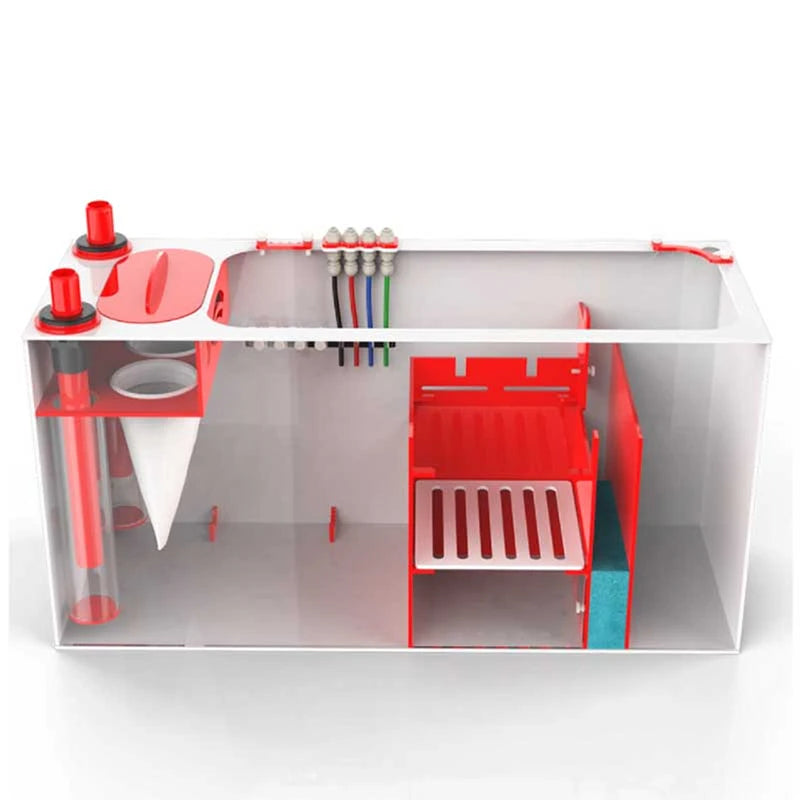 RedFlex 4-In-1 Sump 200 (32" x 12" x 16") by Pro Clear Aquatic Systems front view main image