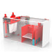 RedFlex 4-In-1 Sump 200 (32" x 12" x 16") by Pro Clear Aquatic Systems right side angled view