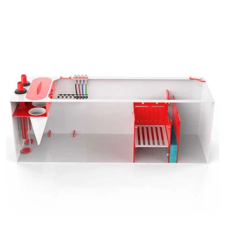 RedFlex 4-In-1 Sump 300 (37" x 14.5" x 16") by Pro Clear Aquatic Systems front view
