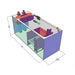 RedFlex 4-In-1 Sump 300 (37" x 14.5" x 16") by Pro Clear Aquatic Systems right side angled view dimensions