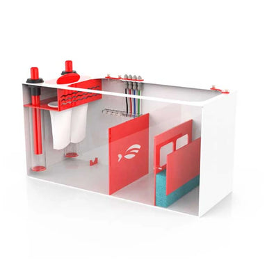 RedFlex Reef Sump 200 (32" x 12" x 16") by Pro Clear Aquatic Systems right side angled view