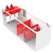 RedFlex Reef Sump 400 (45" x 14.5" x 16") by Pro Clear Aquatic Systems top right angled view