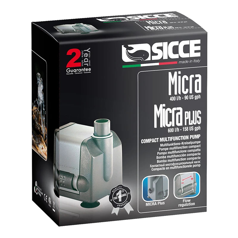 Sicce Micra Pumps packaging