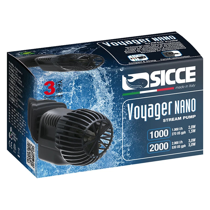 Sicce Voyager Nano Stream Pumps packaging