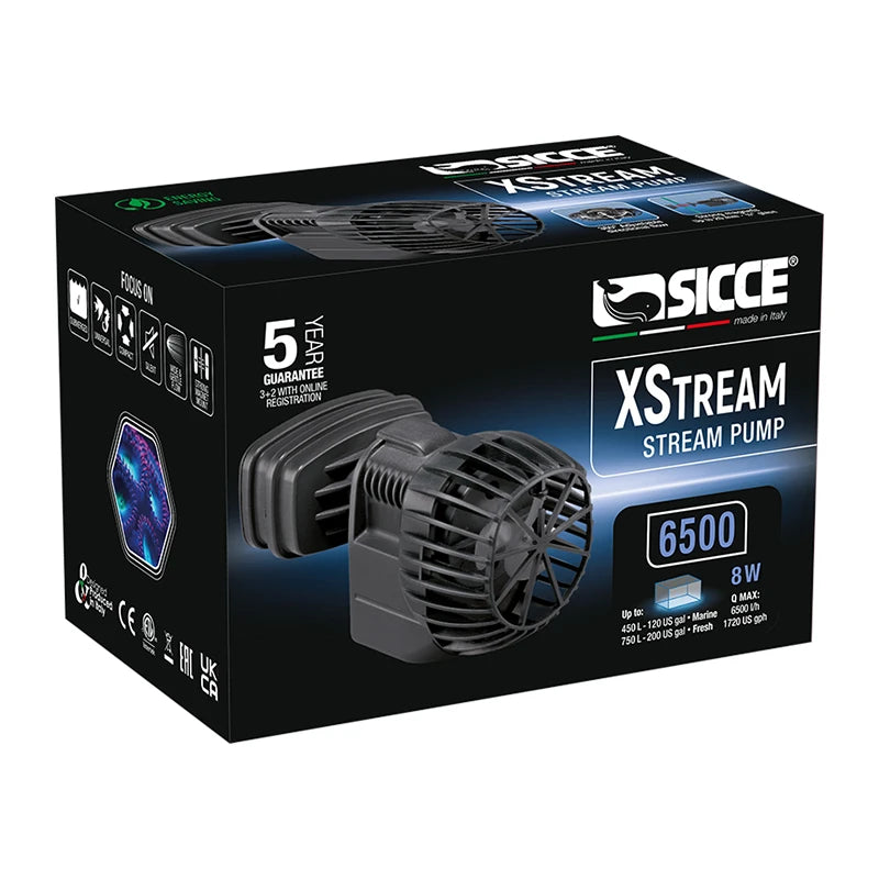 Sicce Xstream Wave Pumps 6500 (1720 gph)