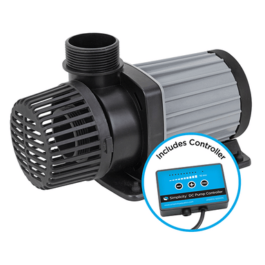 Simplicity 3200 DC Pump full image view with controller