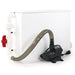 IceCap Pro External Turf Scrubber, large size, left-angled view with pump and tubing.