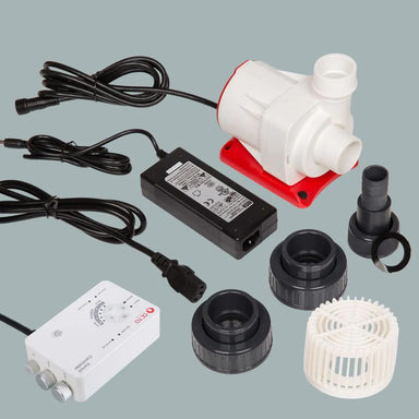 Reef Octopus VarioS 6 Controllable Circulation Pump (1720 gph) diagram everything in box